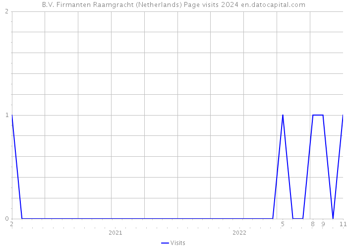 B.V. Firmanten Raamgracht (Netherlands) Page visits 2024 