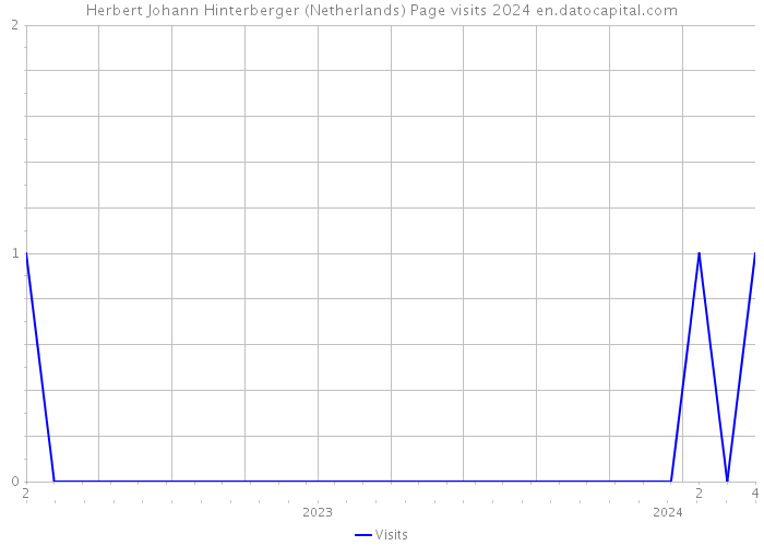Herbert Johann Hinterberger (Netherlands) Page visits 2024 
