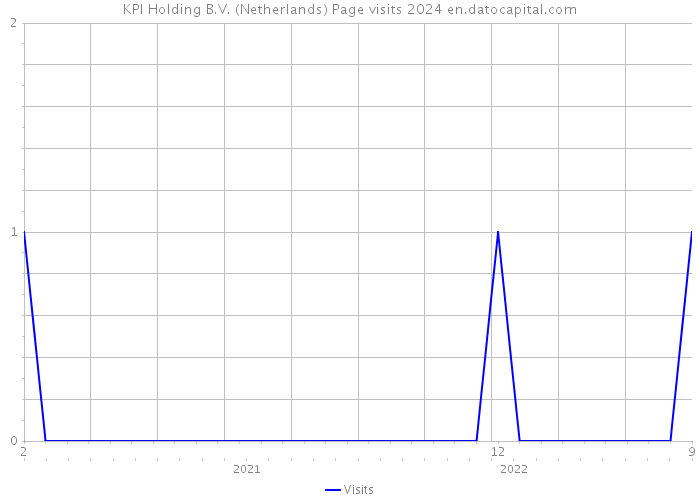 KPI Holding B.V. (Netherlands) Page visits 2024 