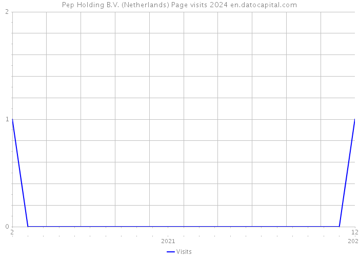 Pep Holding B.V. (Netherlands) Page visits 2024 