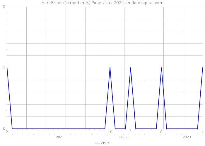 Aart Broer (Netherlands) Page visits 2024 
