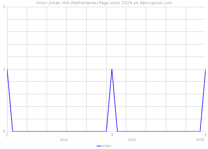 Victor Johan Vilé (Netherlands) Page visits 2024 