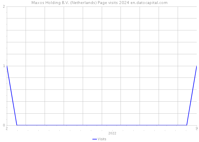 Maxos Holding B.V. (Netherlands) Page visits 2024 