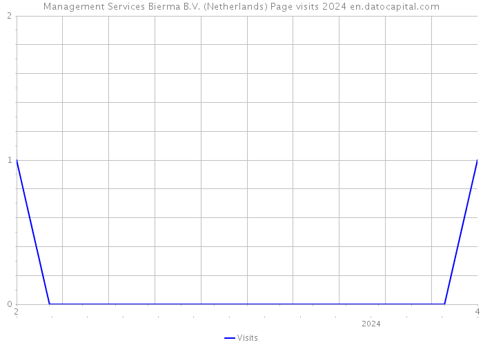 Management Services Bierma B.V. (Netherlands) Page visits 2024 