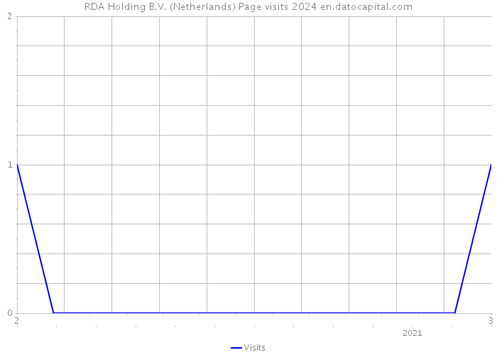 RDA Holding B.V. (Netherlands) Page visits 2024 