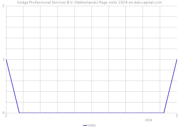 Kedge Professional Services B.V. (Netherlands) Page visits 2024 