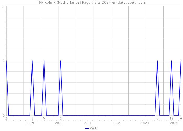 TPP Rolink (Netherlands) Page visits 2024 