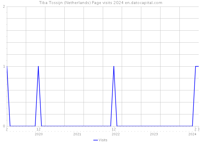 Tiba Tossijn (Netherlands) Page visits 2024 