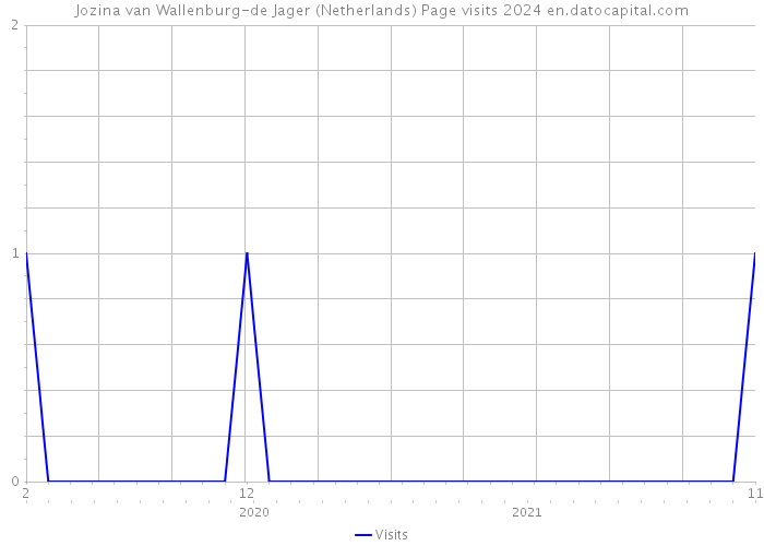 Jozina van Wallenburg-de Jager (Netherlands) Page visits 2024 