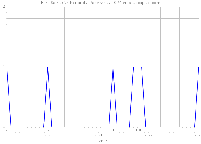 Ezra Safra (Netherlands) Page visits 2024 