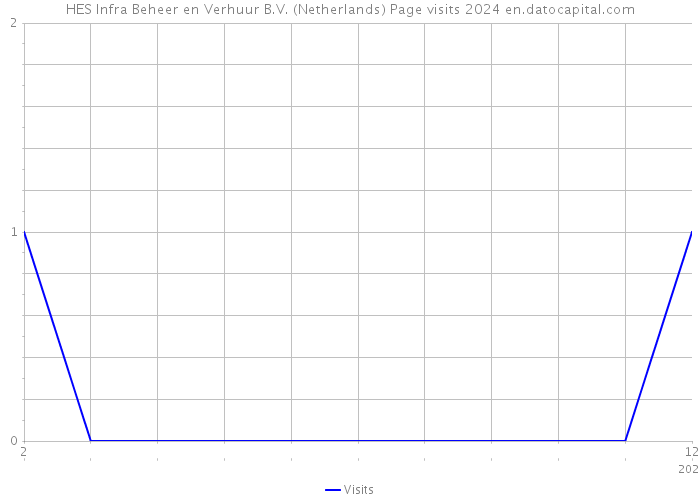 HES Infra Beheer en Verhuur B.V. (Netherlands) Page visits 2024 