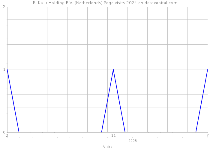 R. Kuijt Holding B.V. (Netherlands) Page visits 2024 