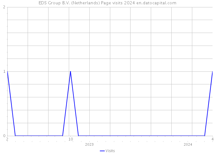 EDS Group B.V. (Netherlands) Page visits 2024 