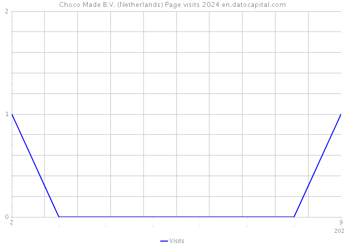 Choco Made B.V. (Netherlands) Page visits 2024 
