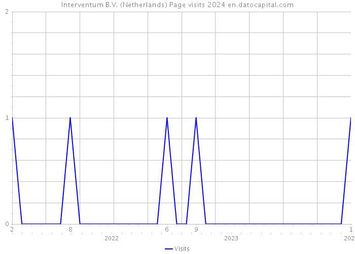 Interventum B.V. (Netherlands) Page visits 2024 