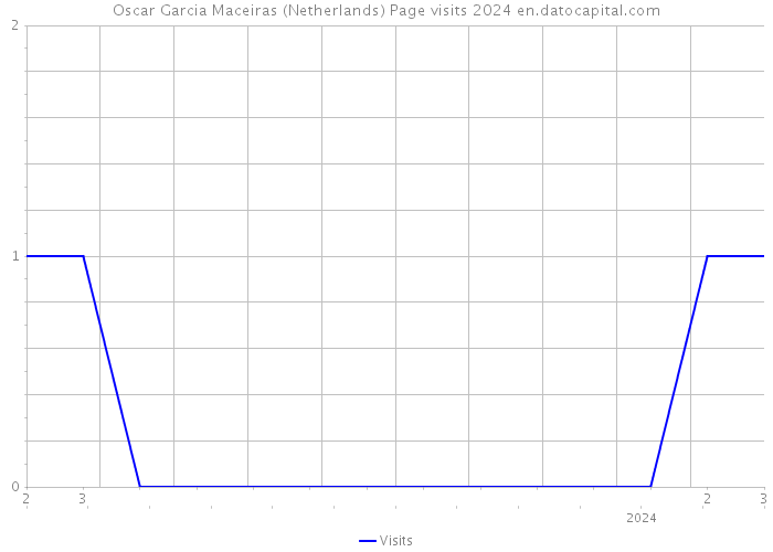 Oscar Garcia Maceiras (Netherlands) Page visits 2024 