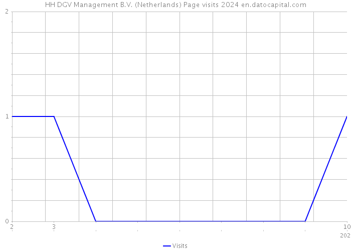 HH DGV Management B.V. (Netherlands) Page visits 2024 