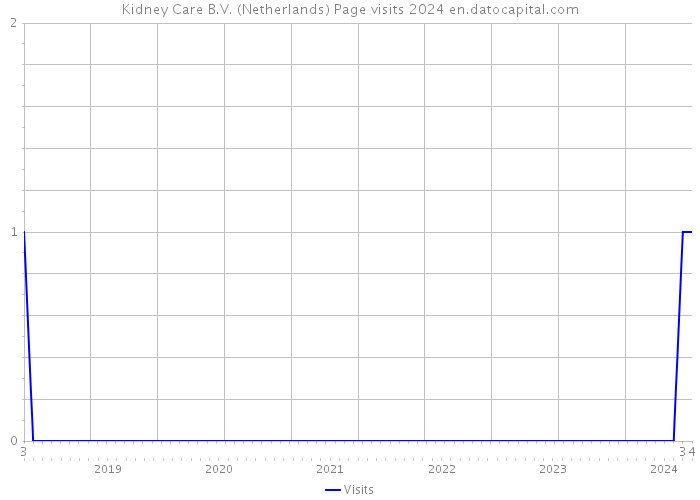 Kidney Care B.V. (Netherlands) Page visits 2024 