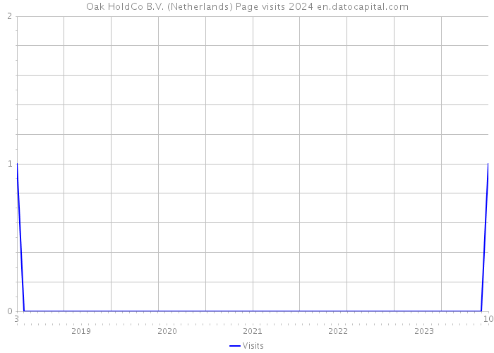 Oak HoldCo B.V. (Netherlands) Page visits 2024 