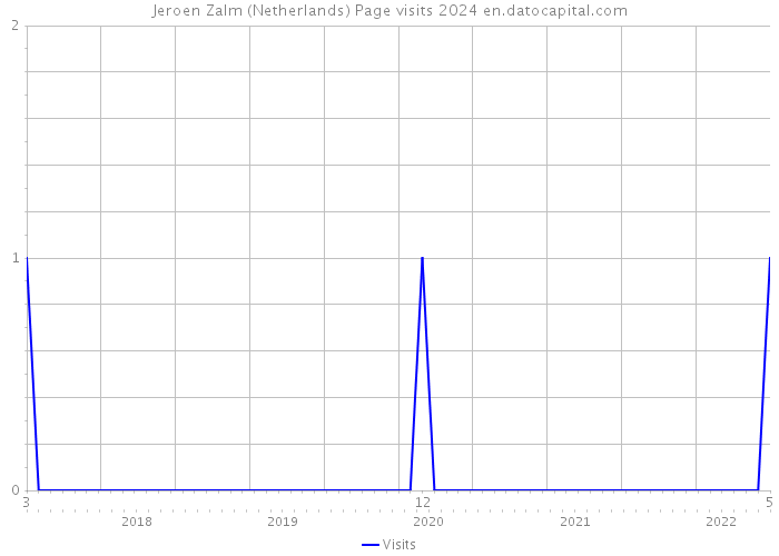 Jeroen Zalm (Netherlands) Page visits 2024 