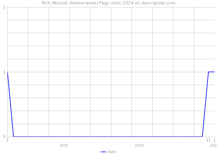 Rick Wissink (Netherlands) Page visits 2024 