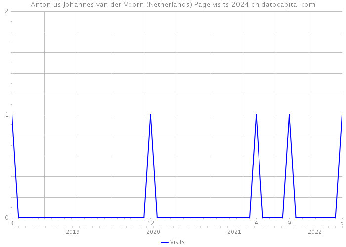 Antonius Johannes van der Voorn (Netherlands) Page visits 2024 