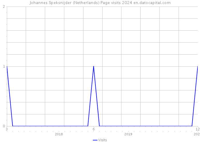 Johannes Speksnijder (Netherlands) Page visits 2024 