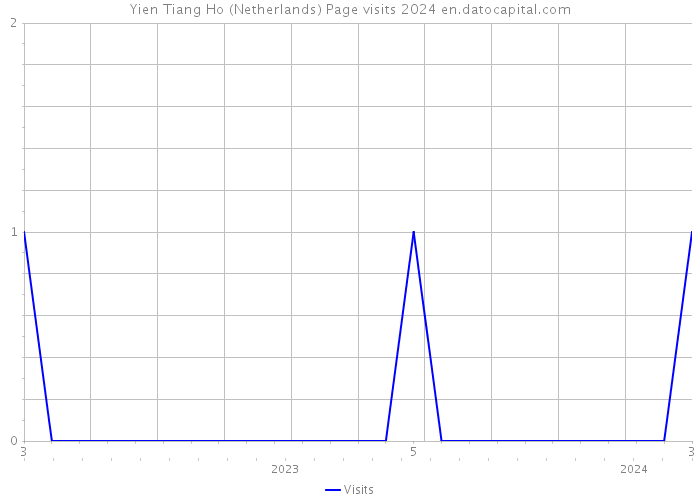 Yien Tiang Ho (Netherlands) Page visits 2024 