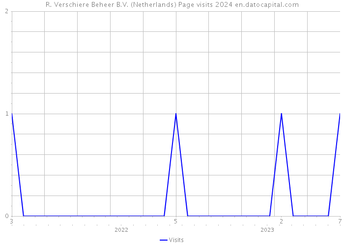 R. Verschiere Beheer B.V. (Netherlands) Page visits 2024 