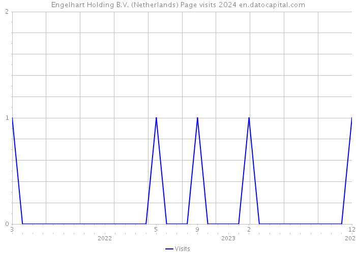 Engelhart Holding B.V. (Netherlands) Page visits 2024 