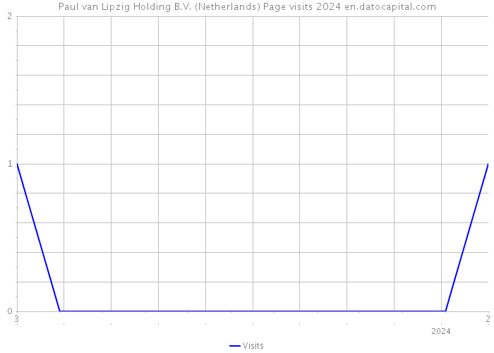Paul van Lipzig Holding B.V. (Netherlands) Page visits 2024 