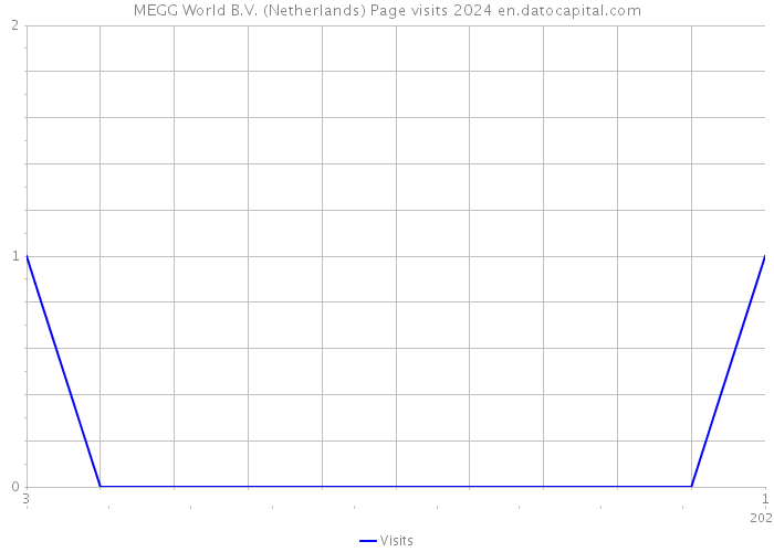 MEGG World B.V. (Netherlands) Page visits 2024 