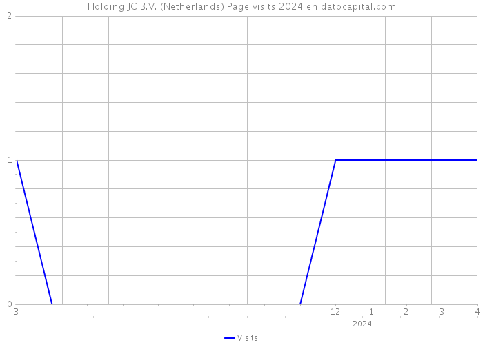 Holding JC B.V. (Netherlands) Page visits 2024 