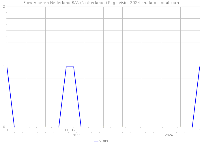 Flow Vloeren Nederland B.V. (Netherlands) Page visits 2024 