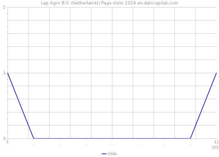 Lap Agro B.V. (Netherlands) Page visits 2024 