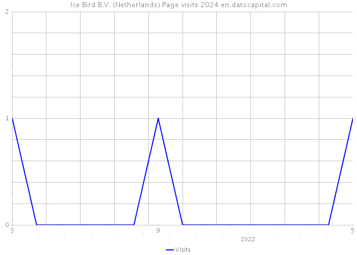 Ice Bird B.V. (Netherlands) Page visits 2024 