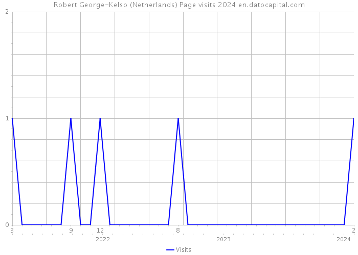 Robert George-Kelso (Netherlands) Page visits 2024 