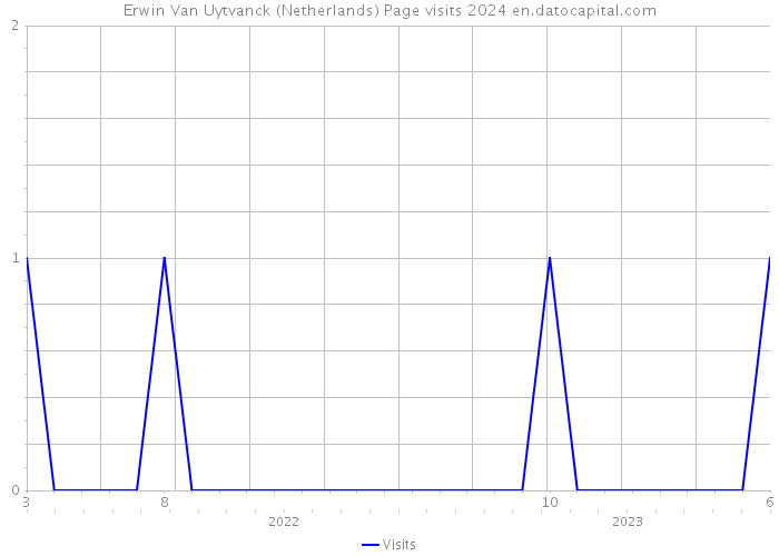 Erwin Van Uytvanck (Netherlands) Page visits 2024 