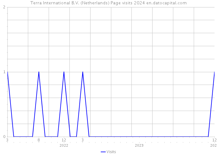 Terra International B.V. (Netherlands) Page visits 2024 
