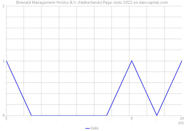 Emerald Management Holdco B.V. (Netherlands) Page visits 2022 