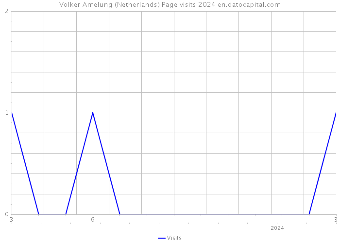 Volker Amelung (Netherlands) Page visits 2024 