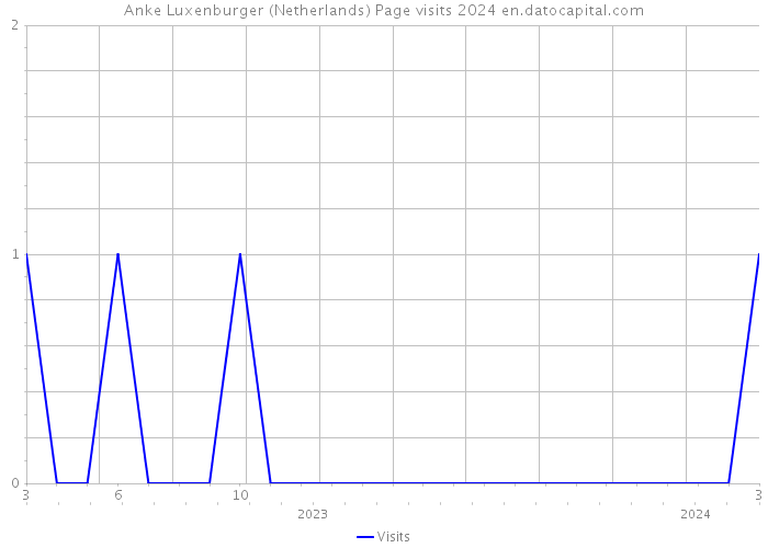 Anke Luxenburger (Netherlands) Page visits 2024 