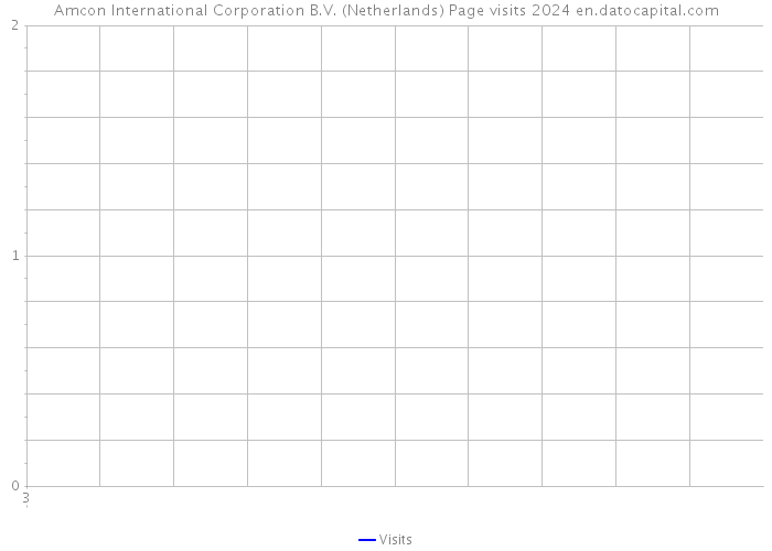 Amcon International Corporation B.V. (Netherlands) Page visits 2024 