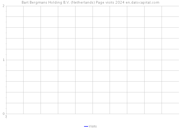 Bart Bergmans Holding B.V. (Netherlands) Page visits 2024 