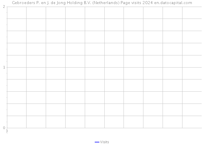 Gebroeders P. en J. de Jong Holding B.V. (Netherlands) Page visits 2024 