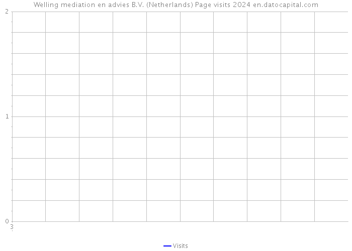 Welling mediation en advies B.V. (Netherlands) Page visits 2024 