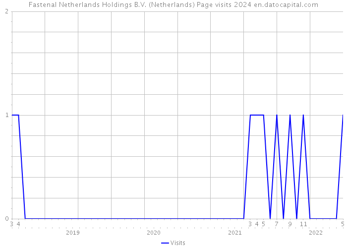 Fastenal Netherlands Holdings B.V. (Netherlands) Page visits 2024 