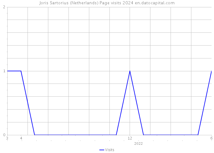 Joris Sartorius (Netherlands) Page visits 2024 