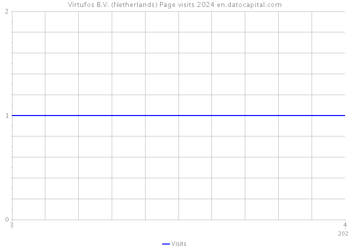 Virtufos B.V. (Netherlands) Page visits 2024 