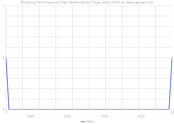 Stichting Het Kooperen Dak (Netherlands) Page visits 2024 